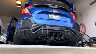 Fk8 awe track exhaust [upl. by Nerak]