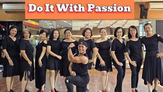 Do It With Passion  Niels Poulsen DK  May 2024  Intermediate  Sunday Linedance Bali linedance [upl. by Cahilly296]