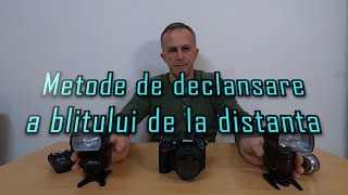 Tutorial de declansare a blitului de la distanta  optic CLSnikon  triger [upl. by Kciremed]