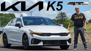 Experience the 2025 Kia K5 GT Line A Comprehensive Test Drive and Feature Review [upl. by Asilehc]