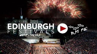 Edinburgh Festivals 2016 A Quick Look at the Scottish Capital in August [upl. by Tini734]