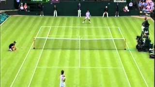 Novak Djokovic vs Ferrero  Wimbledon 2012 1st Round [upl. by Gianna]