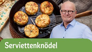 Serviettenknödel nach Omas Rezept – die perfekte Beilage fürs Weihnachtsessen 🤶🎄  REWE Deine Küche [upl. by Pickard413]