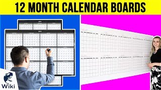 10 Best 12 Month Calendar Boards 2019 [upl. by Herrmann689]