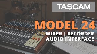 The Model 24 Mixer Recorder Audio Interface Full Walk Through [upl. by Aihsele]