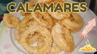 HOMEMADE CALAMARI RECIPE YUMMM 🤤🤤 [upl. by Thomasine]