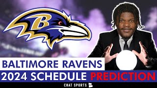 FINAL Baltimore Ravens 2024 Record Prediction And Schedule Breakdown [upl. by Reichel]