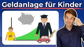 Geldanlage für Kinder Richtig sparen und anlegen fürs Kind  Finanzfluss [upl. by Acquah523]