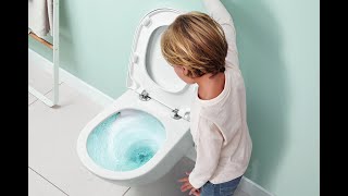 Nieuwe TwistFlush toilet van Villeroy amp Boch bij Sanidrõme [upl. by Quitt519]