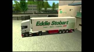 Eddie Stobart Virtual New Advert [upl. by Introk175]