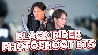 Tuloytuloy ang bonding natin sa Youtube Black Rider Photoshoot BTS  Ruru Madrid [upl. by Thibaud]