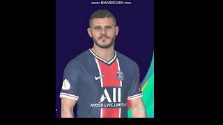 PES 2017 Mauro Icardi Face With Tattoo 2021 [upl. by Shakespeare33]