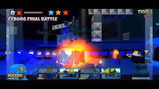 Cyborg Final Battle 3 stars Tumore  The battle bricks [upl. by Ilegna156]