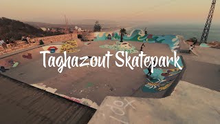 Taghazout Skatepark  Moroccan Skateboarding [upl. by Nairot]