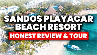 Sandos Playacar Resort Tour and Review  Playa Del Carmen All Inclusive [upl. by Cerell37]