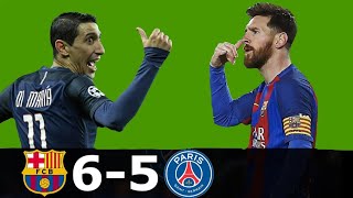 Barcelona vs PSG 65 agg  Greatest Comeback or Robbery 2017 [upl. by Keen941]