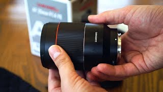 Samyang AF 35mm f14 FE lens review with samples APSC [upl. by Anitsahs]