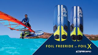 Foil X amp Foil Freeride  The New Generation of Foilboards [upl. by Solraced]