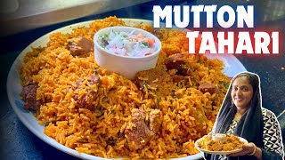 •Gulbarga Ki Famous Mutton Tahari Recipe 2023• Vlog AFREEN DASTARKHWAN [upl. by Tad]