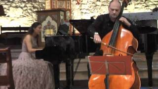 Thierry Barbé plays Koussevitsky concerto 1st mvt [upl. by Palestine]