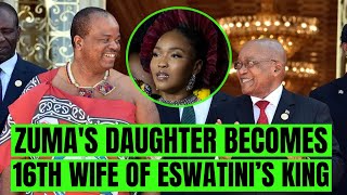 Jacob Zuma’s Daughter Becomes the 16th Wife of Eswatinis King [upl. by Faustena]