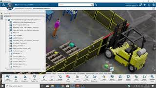 3DEXPERIENCE DELMIA  Factory Flow Simulation [upl. by Aisatna]