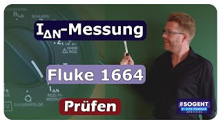 Wie man die Auslösestromstärke eines RCD mit einem Fluke 1664 prüft [upl. by Alamat247]