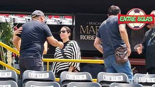 José Carranza llegó a Estadio Monumental para despedida a Roberto Challe [upl. by Raouf]