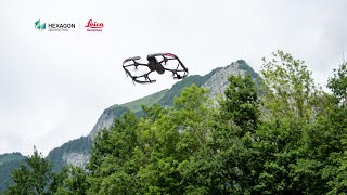 LEICA BLK2FLY The Autonomous FlyingLaserScanner [upl. by Hsizan]