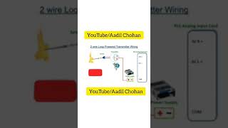 2 Wire 3 Wire amp 4 Wire Loop Powered Transmitter Wiring Shorts [upl. by Mercado]