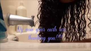 How to Moisturize Curly Hair  Loreal Ever Curl DemoReview [upl. by Ecissej]