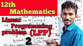 Class 12th LPP Maths LIFEOFMATHEMATICS  chapter 12 LPP NCERT solutions LPP mathematics [upl. by Atipul]