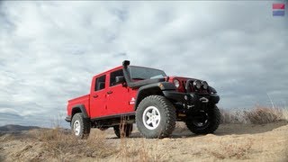 AEV Brute Double Cab The Jeep Pickup That Jeep Doesnt Build  CAR and DRIVER [upl. by Malim]