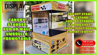 how to online order canopystandeepromotablepop up displayDisplamarteasy advertising materials [upl. by Deron]