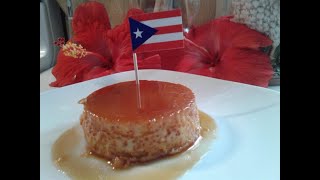 FLAN DE VAINILLA BORICUA 🇵🇷 [upl. by Oironoh]