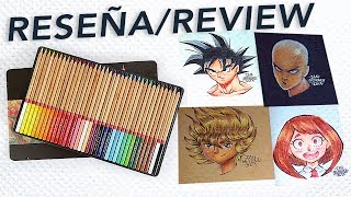 Reseña Review de los Lápices de Colores Profesionales Marco Renoir Colored Pencil 🖍🖍🖍 [upl. by Nahsin]