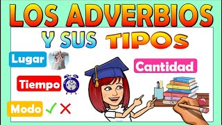 📚 LOS ADVERBIOS 👉Clases de adverbios 👉Video educativo para niños [upl. by Orual]