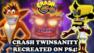 Crash Twinsanity quotrecreatedquot on PS4 in Skylanders Imaginators [upl. by Guglielma]