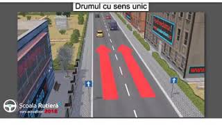 Drumul cu sens unic  Invata sa conduci corect [upl. by Sharma]