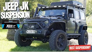 Jeep Wrangler JKU Suspension UPGRADE XGG Lift Kit [upl. by Ettedanreb989]