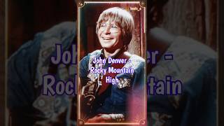 John Denver  Rocky Mountain High countrymusic shorts reels [upl. by Husain419]