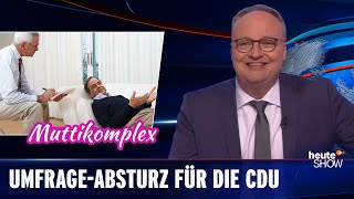 CDU in der Sinnkrise Droht langfristig eine Spaltung  heuteshow vom 30042021 [upl. by Flavius]