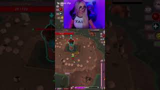 Leviathan dead  osrs twitch gamergirl kick streamer [upl. by Yuh]