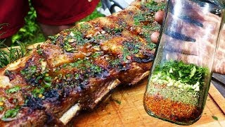 Chimichurri Casero Receta Tradicional Delicia Total  Locos X el Asado [upl. by Wistrup]