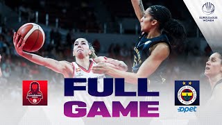 LIVE  Casademont Zaragoza v Fenerbahce Opet  EuroLeague Women 202425 [upl. by Onailimixam]