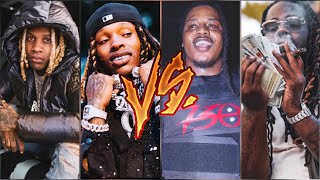 OTF Rappers Vs 63rd Rappers King Von Lil Durk FBG Duck [upl. by Onoitna]