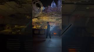 the darksaber♣️🗡️ starwars mandalorian clonewars darksaber neopixel disneyland galaxysedge [upl. by Yerroc521]