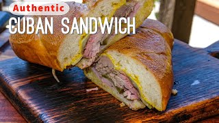 Authentic Cuban Sandwich Recipe  El Cubano  Cuban Pork Sandwich Recipe [upl. by Elades370]