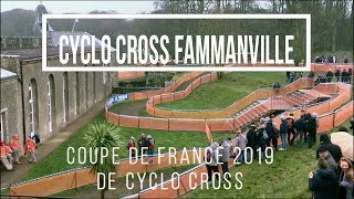 CYCLO CROSS FLAMANVILLE 2018 COUPE DE FRANCE [upl. by Attenoj]