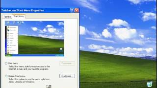 How To Get Classic Start Menu In Windows XP [upl. by Eisenberg]